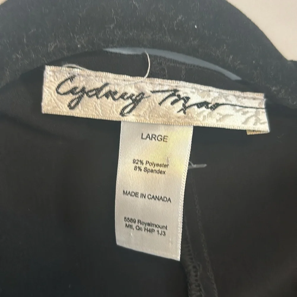 CYDNUG MAR BLACK POLY/SPANDEX WRAP